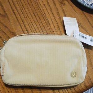 Lululemon Cream Pouch
